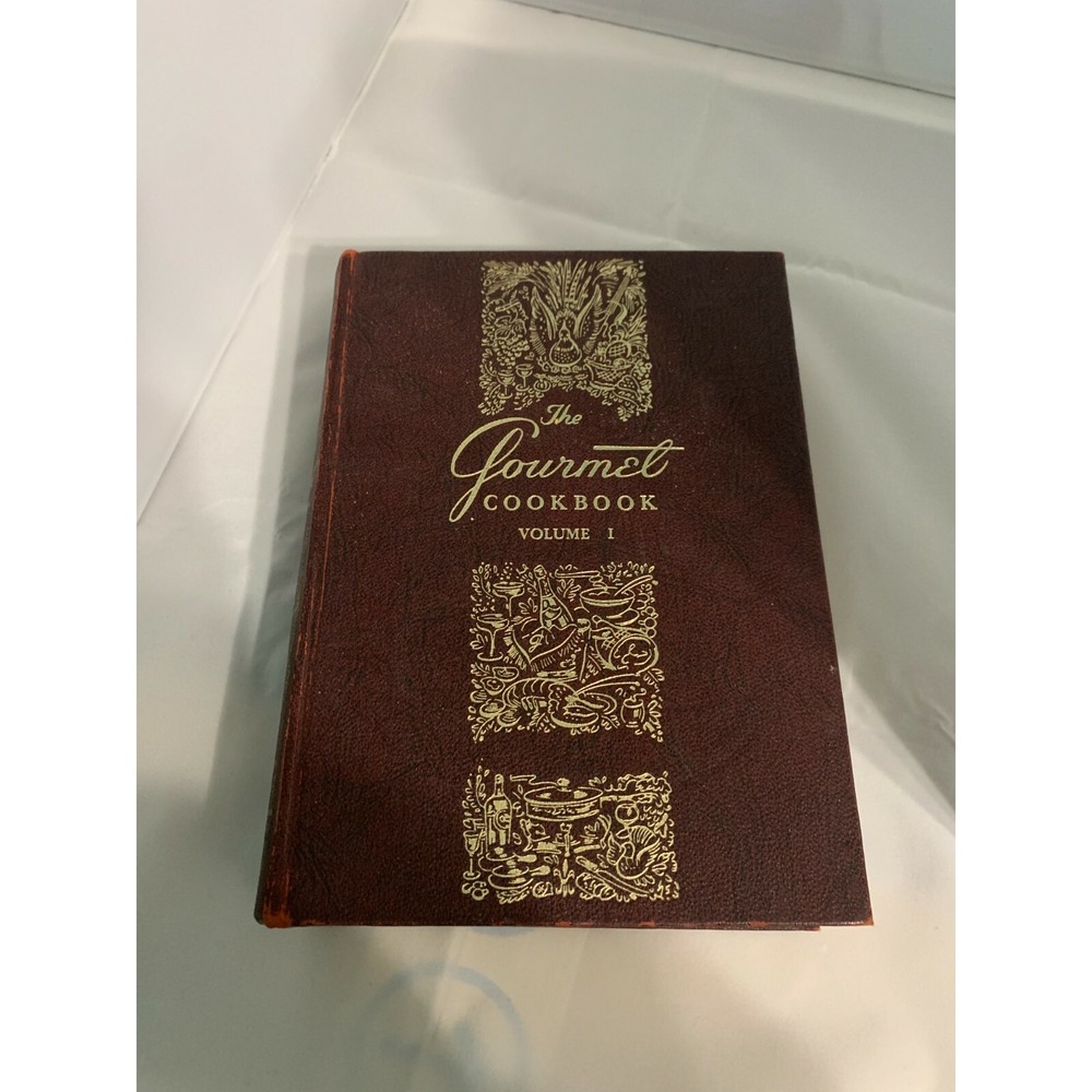 The Gourmet Cookbook Volume I Revised 1968 Hardcover Gourmet Books Inc Vintage